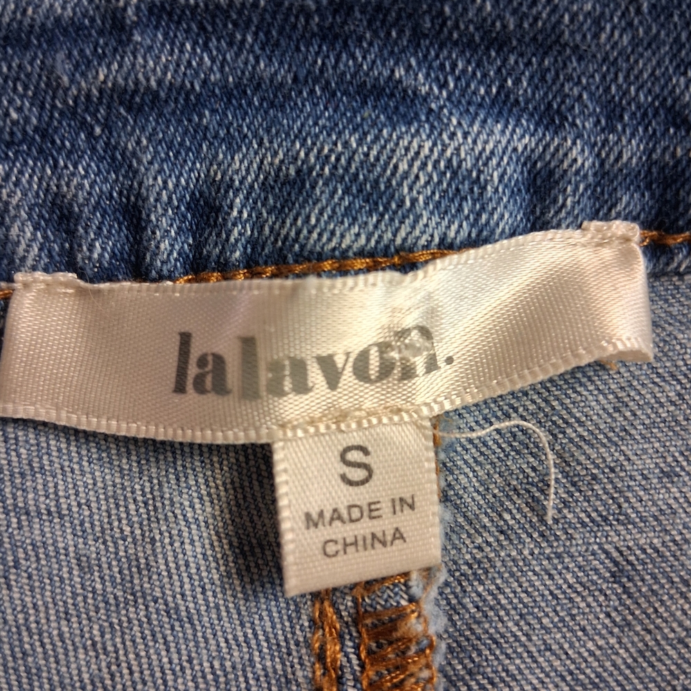 Lalavon Classic Blue Flare Jeans for Women Size S - Picture 4 of 17
